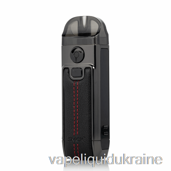 Vape Liquid Ukraine SMOK nord 4 80W Pod Kit Black Leather